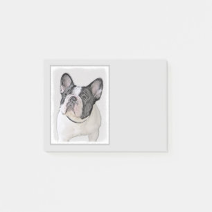Post-it® Peinture française de Bulldog (Pied de broche) - A