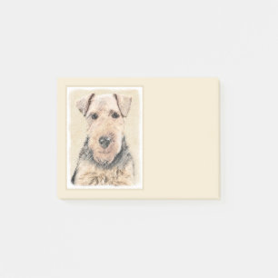 Post-it® Peinture galloise Terrier - Cute Original Chien Ar