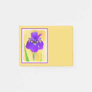 Post-it® Peinture Iris à pois pourpre - Chien original mign