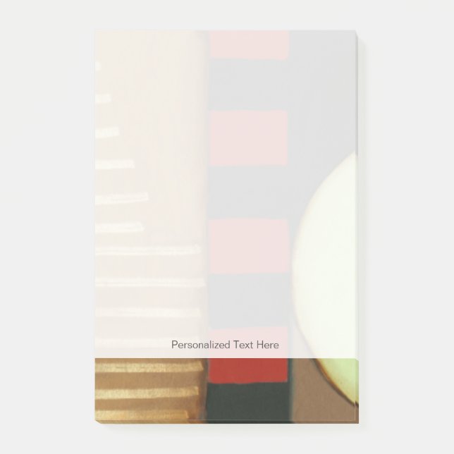 Post-it® Peinture lambrissée par style contemporain de (Devant)