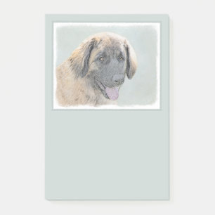 Post-it® Peinture Leonberger - Joli art original chien