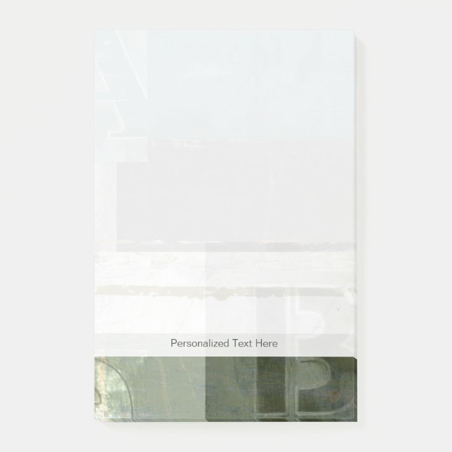 Post-it® Peinture moderne avec lettres assorties (Devant)