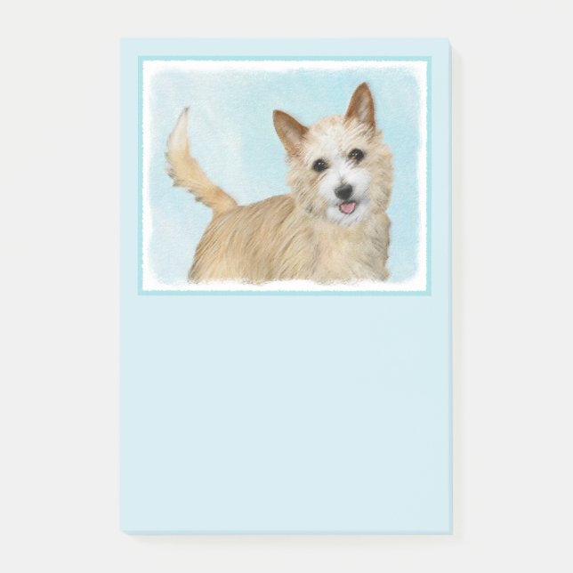 Post-it® Peinture Podengo Pequeno portugaise - Art original (Devant)