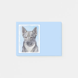 Post-it® Peinture Suédoise Vallhund - Cute Original Chien A