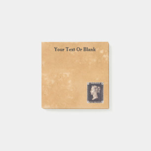 Post-it® Penny Black Postage Timbre
