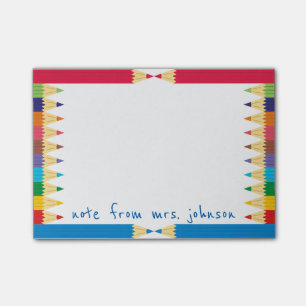 Post-it® Pensionnaire de crayon coloré par cool