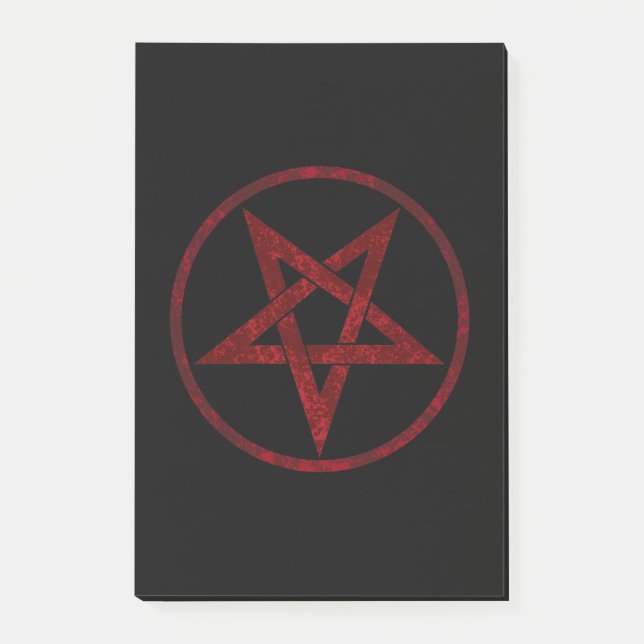 Post-it® Pentagram Red Devil (Devant)