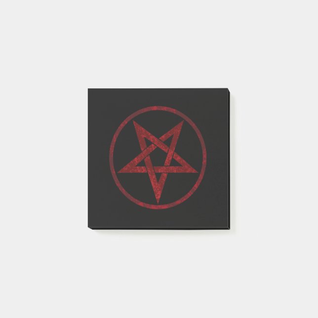 Post-it® Pentagram Red Devil (Devant)