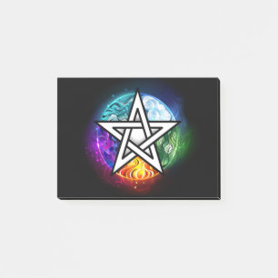 Post-it® pentagramme du Wiccan