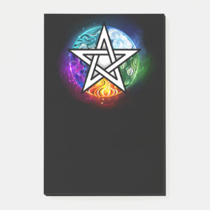 Post-it® pentagramme du Wiccan