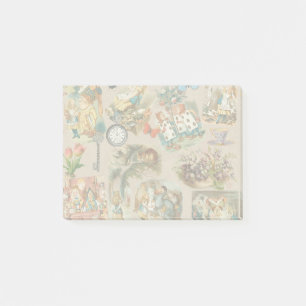 Post-it® Pépinière Alice Colorée Classique des années 1800