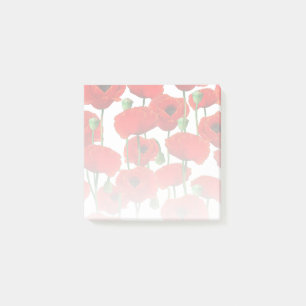 Post-it® Pépites rouges modèle floral