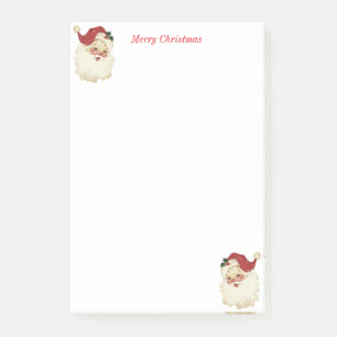 Post-it® Père Noël de Noël sur fond blanc