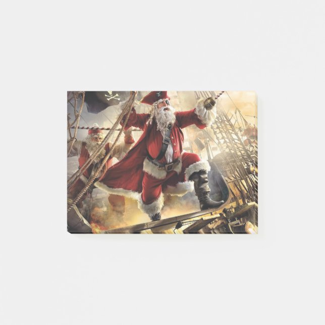 Post-it® père Noël est un pirate (Devant)