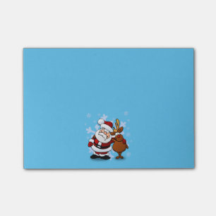 Post-it® Père Noël et renne