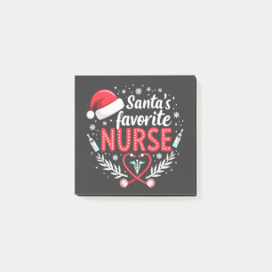 Post-it® Père Noël Infirmière préférée Noël Infirmière