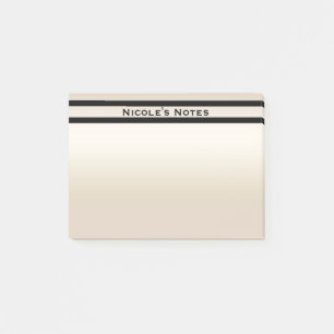 Post-it® Perle Dorée Brillance Glamour Chic Moderne Personn