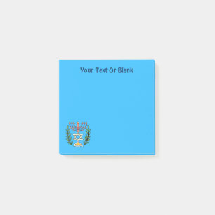 Post-it® Persian Magen David Menorah