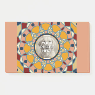 Post-it® Personalized Photo Mandala Design Baby Shirt