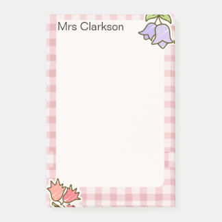 Post-it® Personalized Teacher Appreciation Gift Pink 