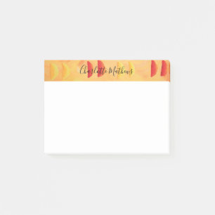 Post-it® Personnalisation des agrumes d'orange et de citron