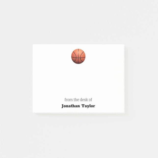 Post-it® Personnalisation du basket-ball (Devant)