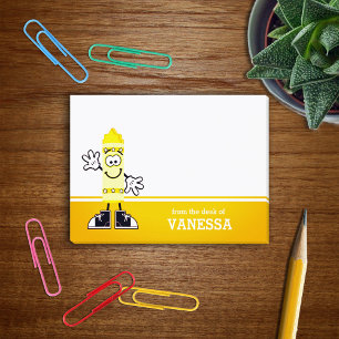 Post-it® Personnalisé Crayon Jaune