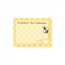 Personnalisé Miel Abeille Notes