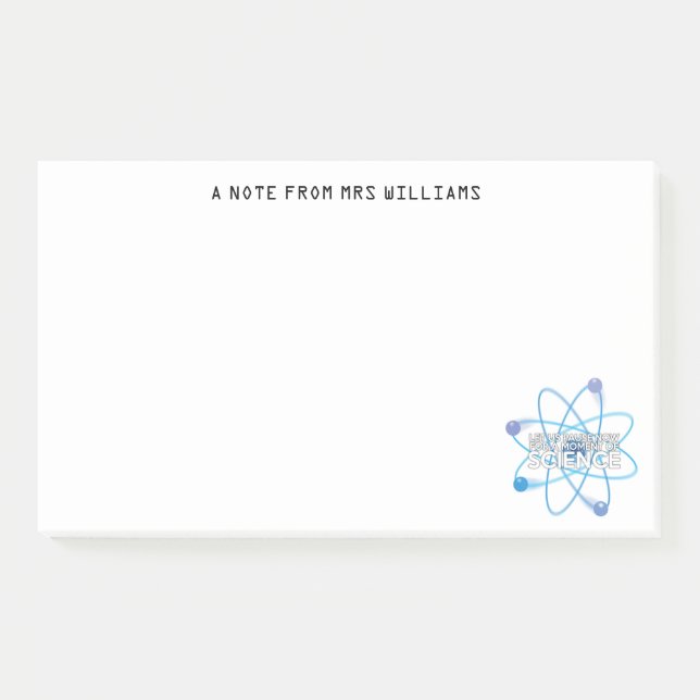 POST-IT® PERSONNALISÉ PAUSE NOUS MAINTENANT (Devant)