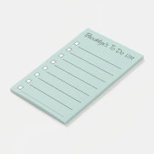 Personnalisé pour faire la liste - notes de