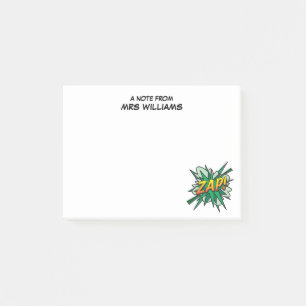 Post-it® Personnalisé Simple amusant Comic Book ZAP