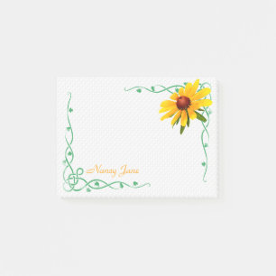Post-it® Personnalisé - Yellow Black Eyed Susan Photo