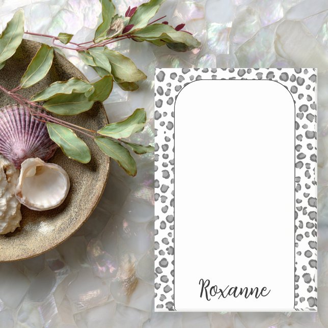 Post-it® Personnaliser de Poster de animal Léopard de neige (Snow Leopard Animal Print CUSTOMIZE IT Post-it Notes
)