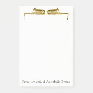 Post-it® Personnaliser les saxophones en laiton