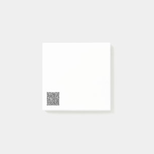 Post-it® Personnaliser votre code QR Notes personnalisées