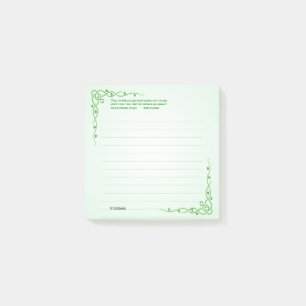 Post-it® Personnalisez : Bénédiction irlandaise (#1)