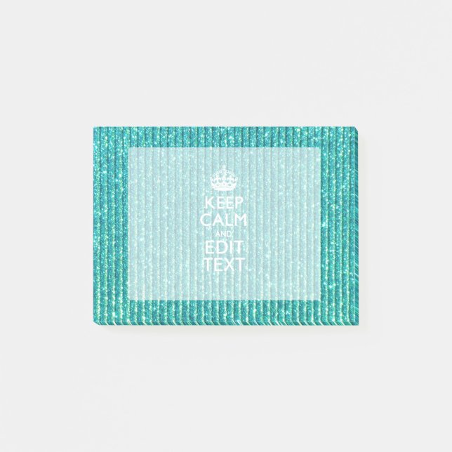 Post-it® Personnalisez GARDENT facilement le CALME ET (Devant)