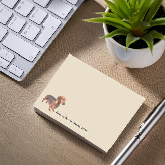 Post-it® Pet Thème Dachshund Chien race