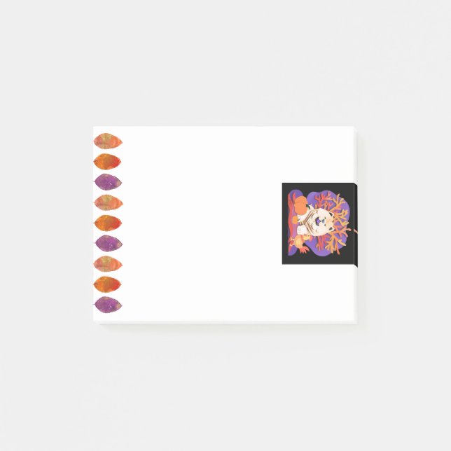 Post-it® PETIT BOO Cream Chow (Devant)