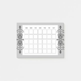 Post-it® petit calcul mensuel