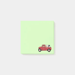Post-it® Petit camion rouge vache
