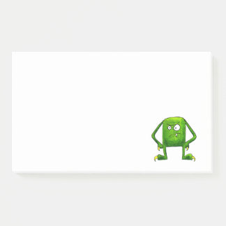 Post-it® Petit monstre vert