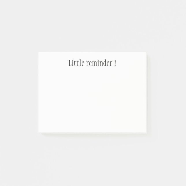 Post-it® Petit rappel (Devant)
