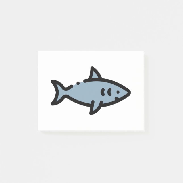 Post-it® Petit requin (Devant)