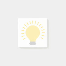 Petite ampoule jaune blanc Art 3x3 Mini collant