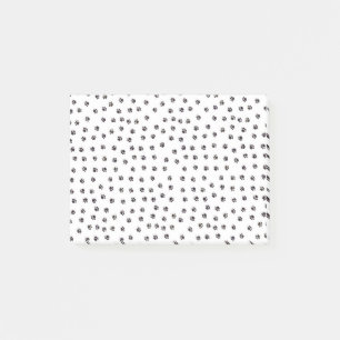 Post-it® Petite conception mignonne d'empreinte de patte