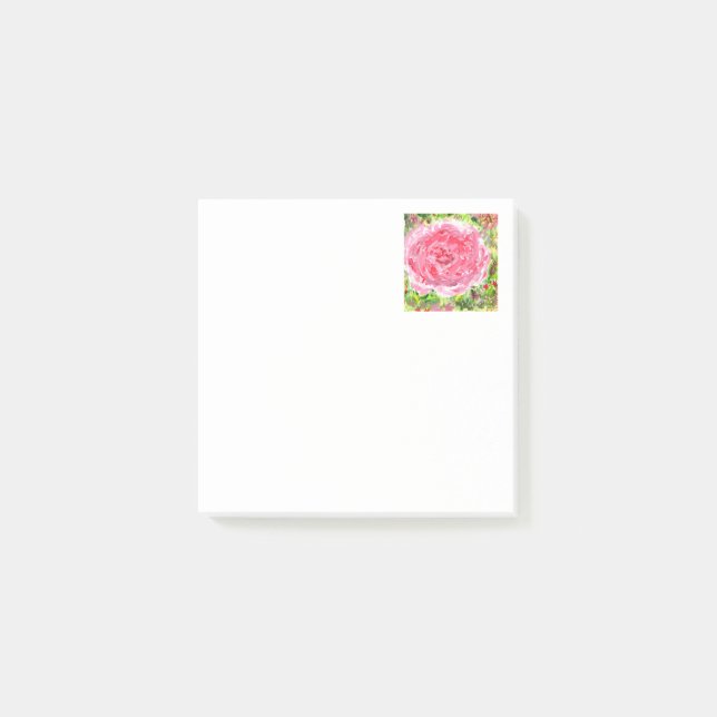 Post-it® Petites notes de post-it de rose gigantesque (Devant)