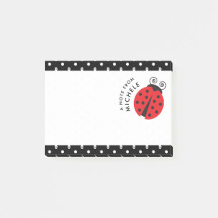 Post-it® Petites notes mignonnes de point de polka de