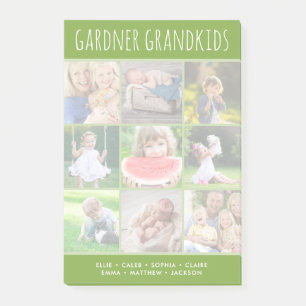 Post-it® Petits-enfants personnalisés Noms Instagram 9 Phot