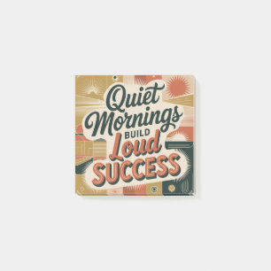 Post-it® Petits Matins Calmes Construisent un Grand Succès